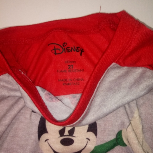 Disney Christmas minnie mouse pajama shirt - Picture 4 of 5